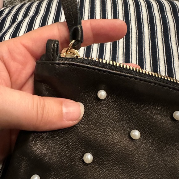 Clare V Pearl Foldover Clutch with tabs - Picture 8 of 9